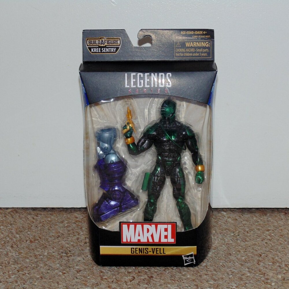 2018 Hasbro Marvel Legends Genis-Vell MIB Brand New BAF Kree Sentry